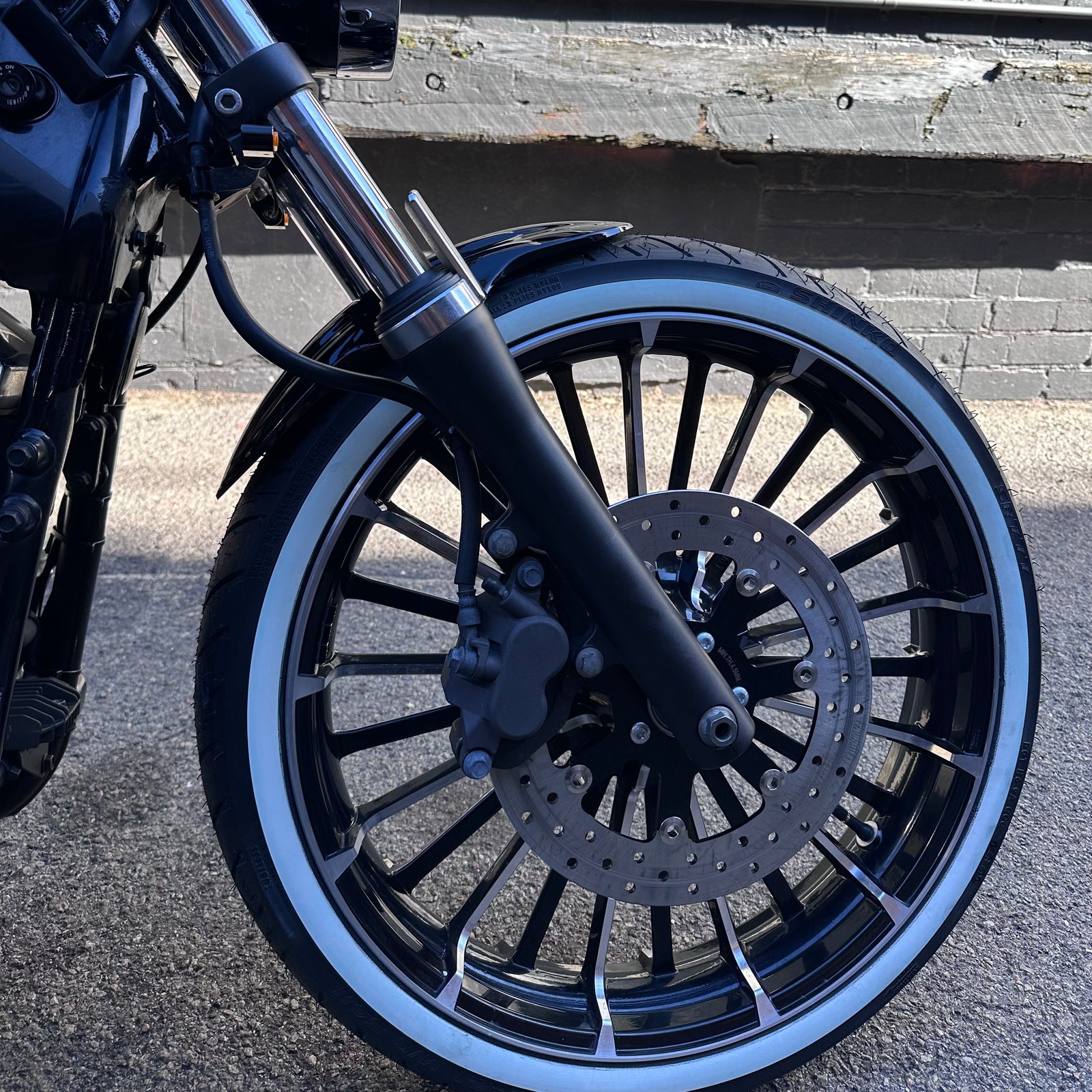 Custom vstar mudguard