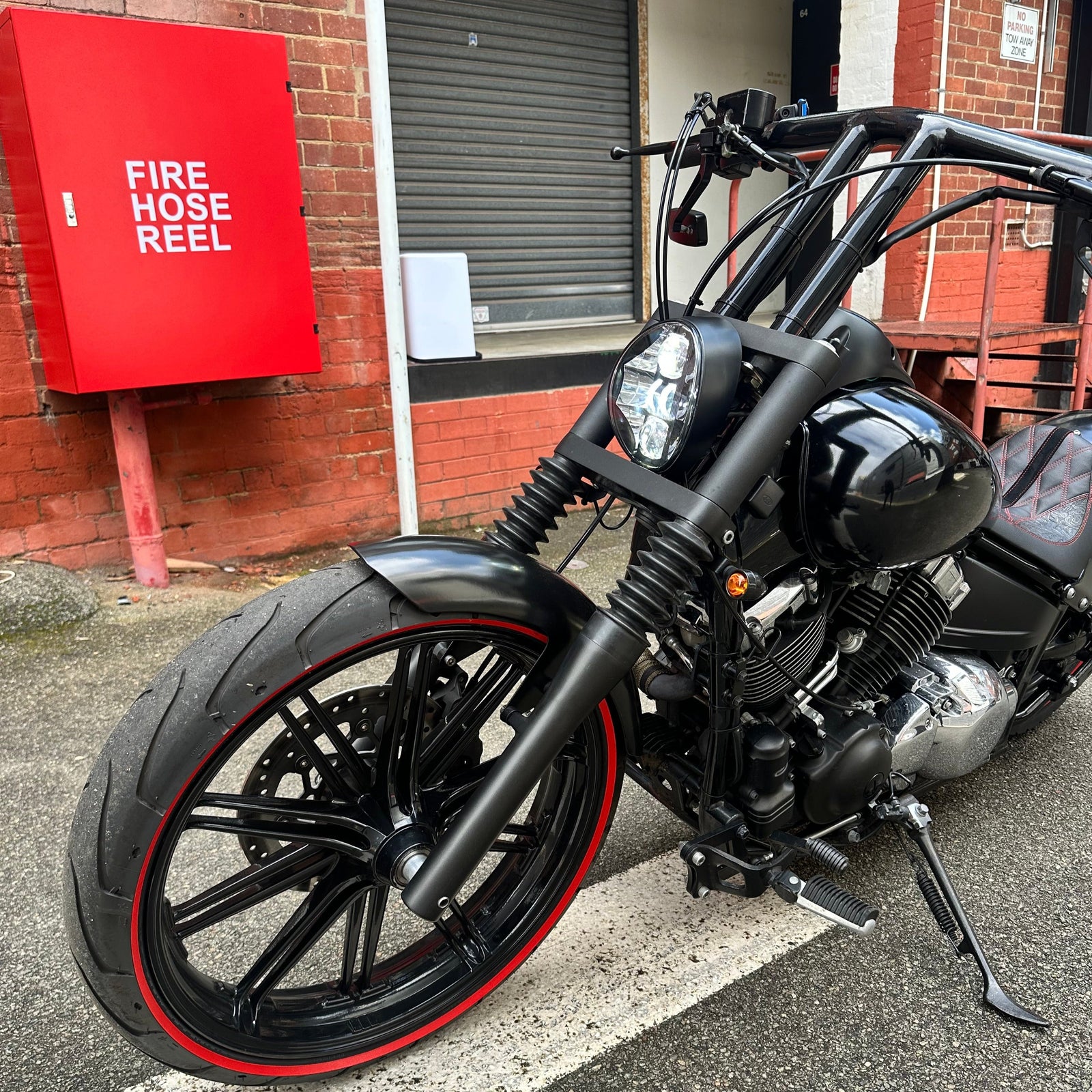 Harley headlight vstar