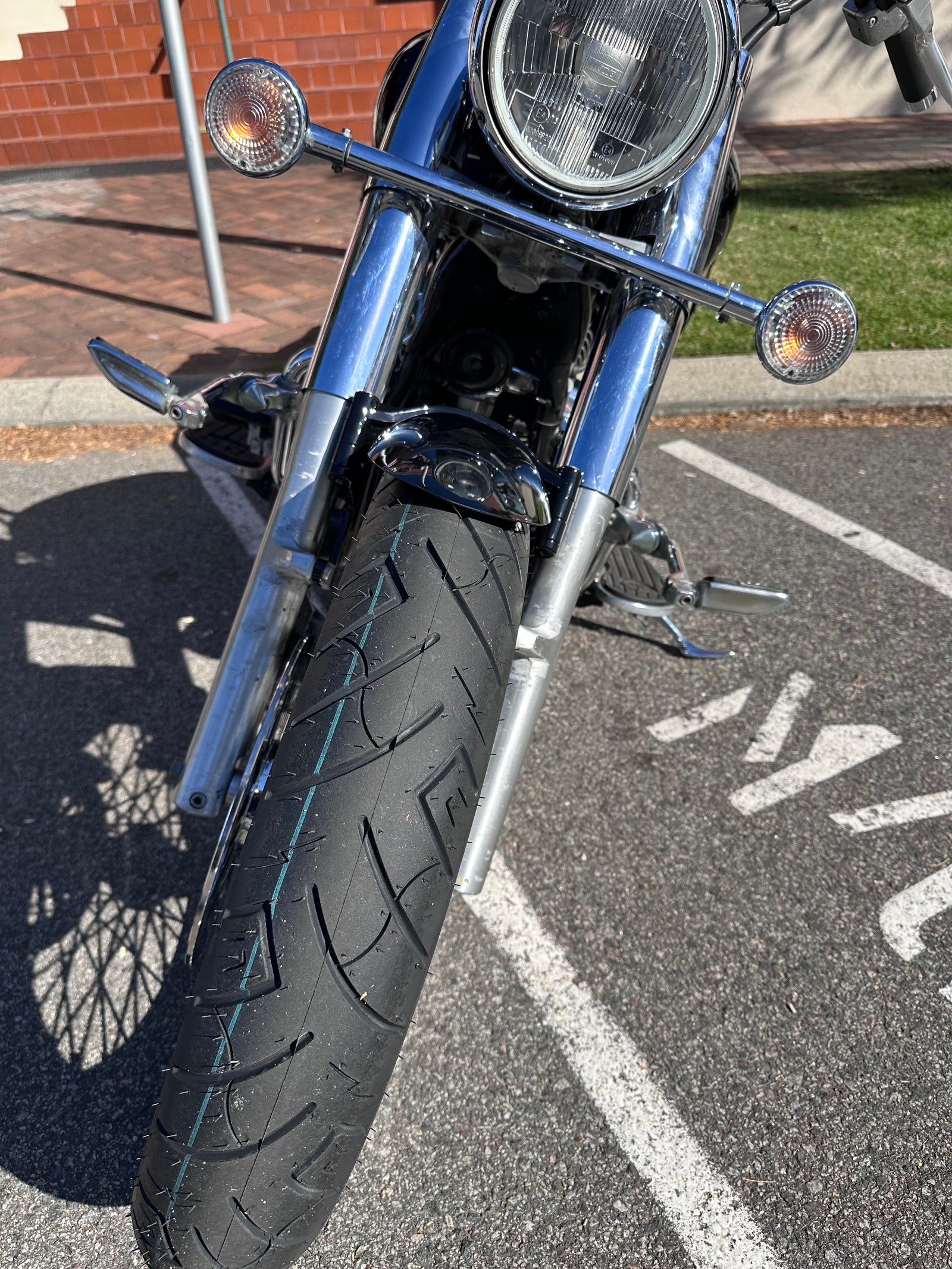 Yamaha XVS650 XVS1100 V-Star Classic Sportster style front fender