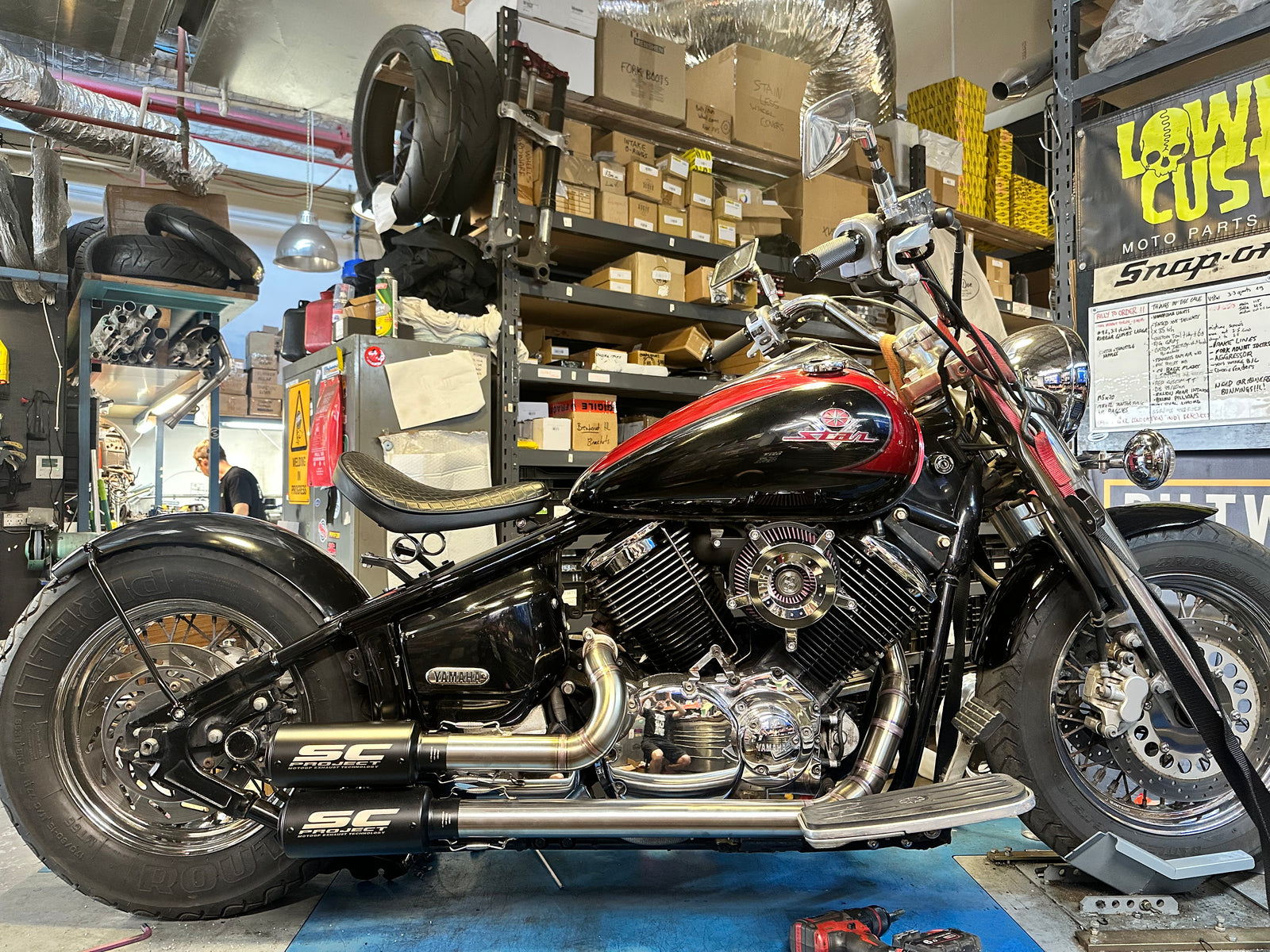 Yamaha XVS1100 V-Star bobber kit