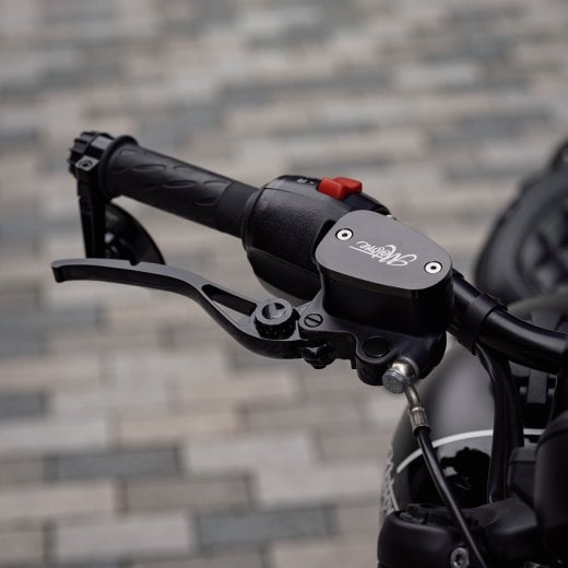 Motone PIKE Brake and Clutch Lever Set - Triumph - Adjustable - Billet Aluminium Black