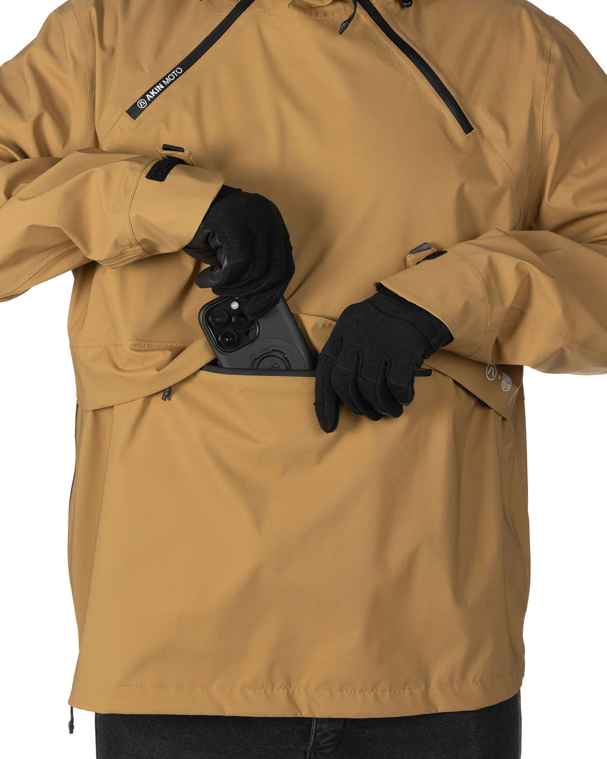 AKIN MOTO GORM ANORAK - KHAKI