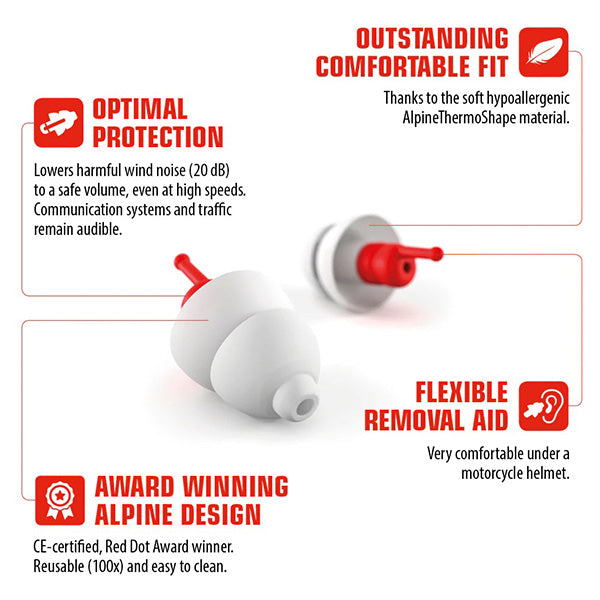 Alpine Motosafe Race Earplugs