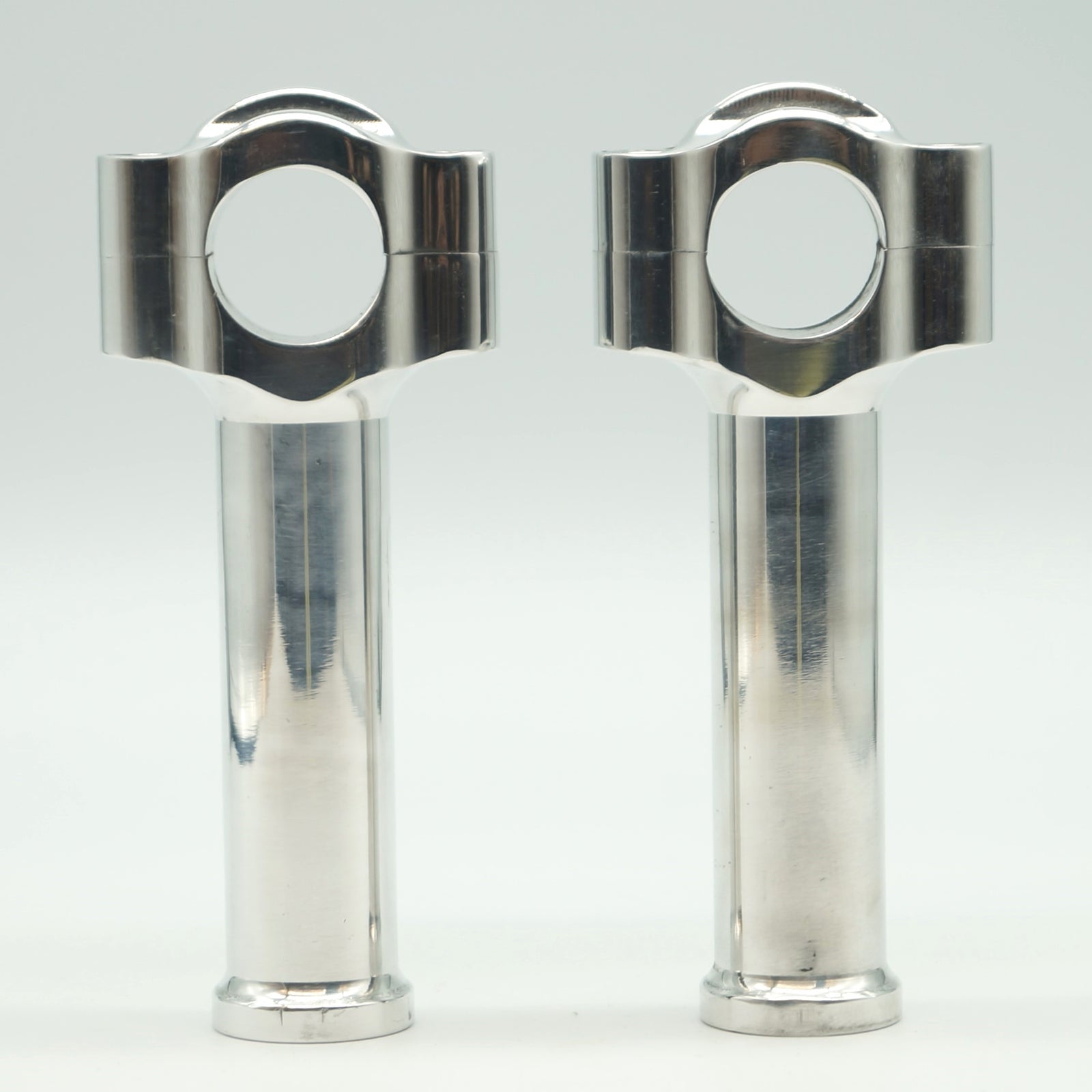 3.5" Anodized / Polished risers for 1" bars