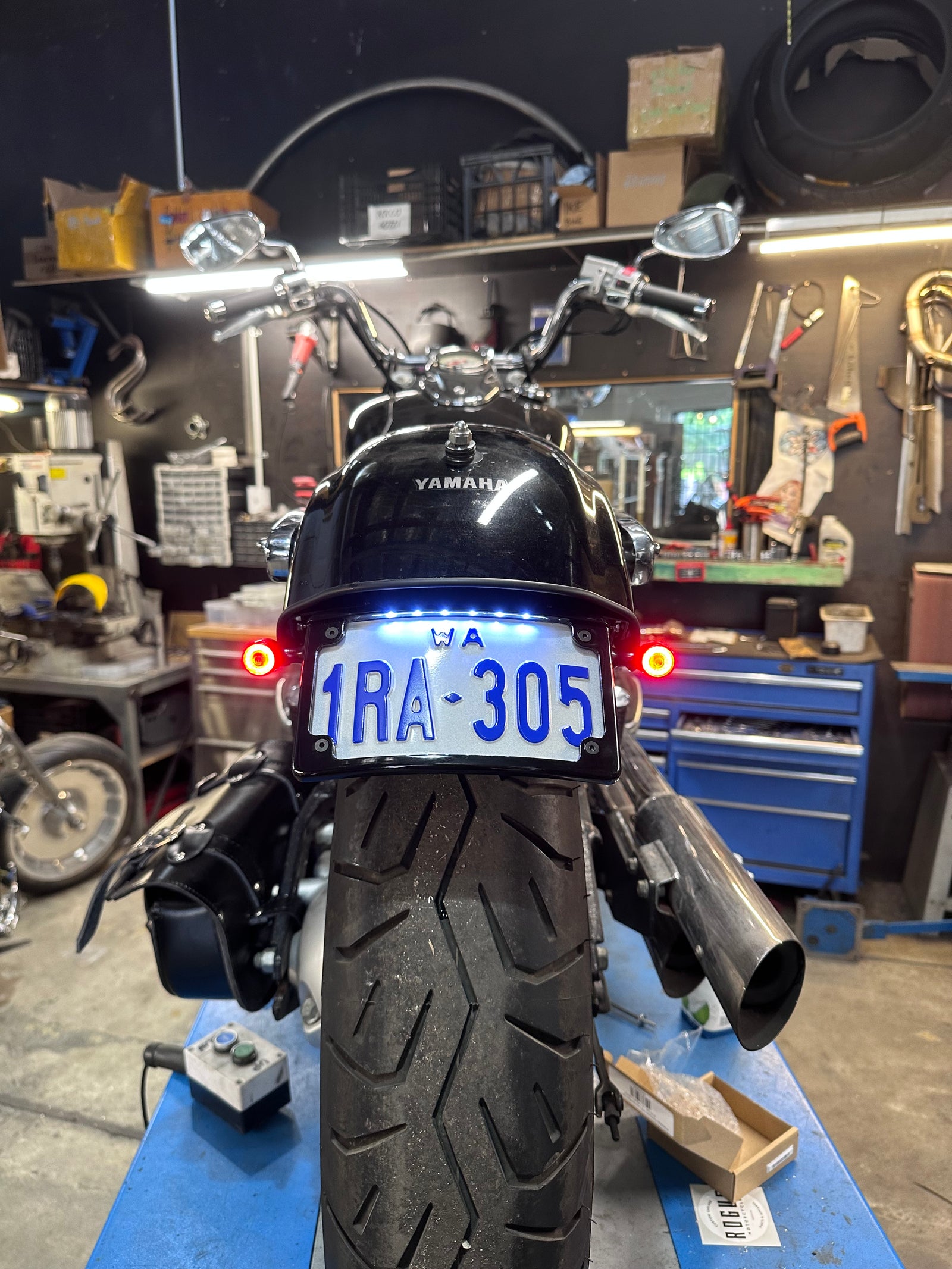 Yamaha XVS650 V-Star Classic Tail Tidy Kit