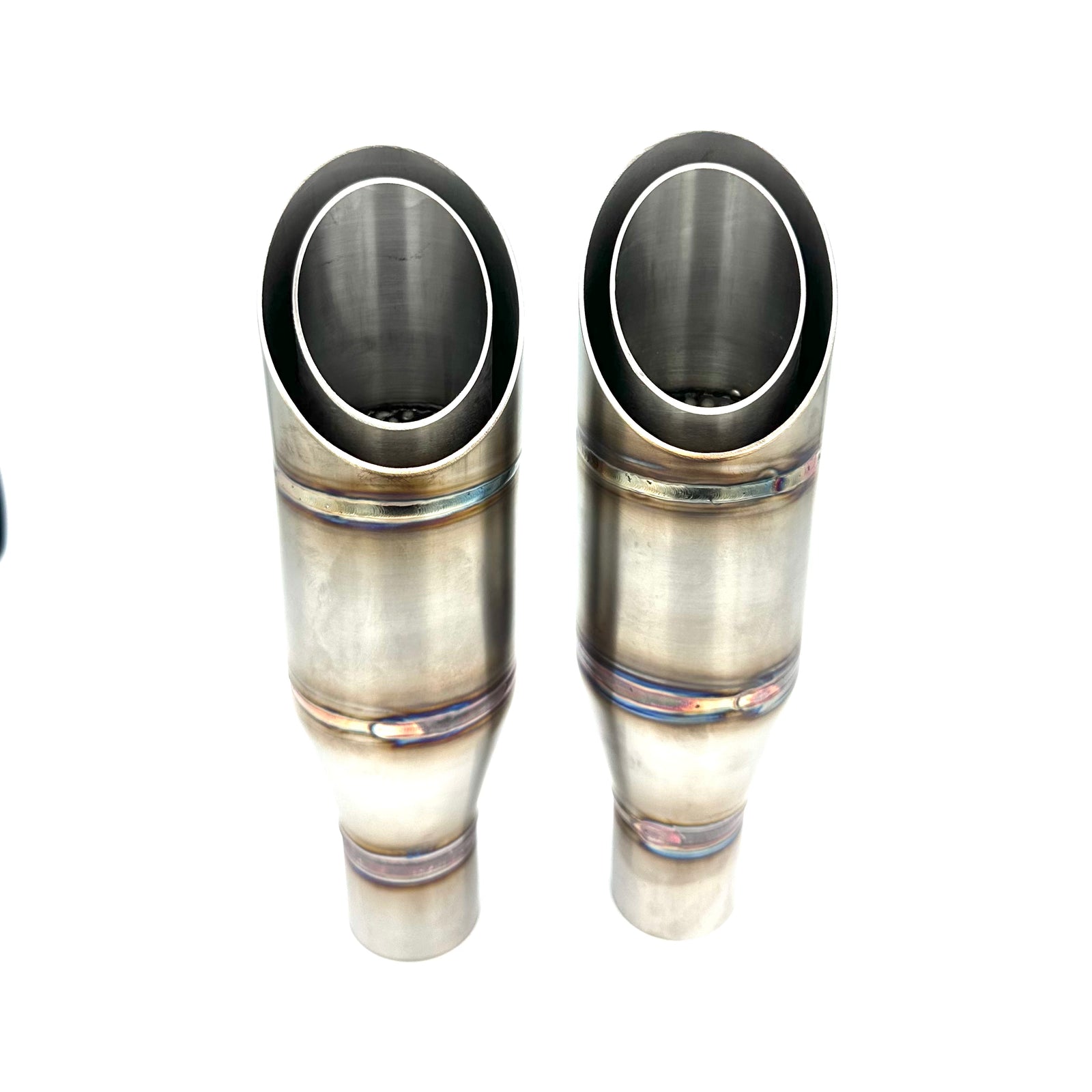 BMW R18 “Strawberry Bombs” slip on system