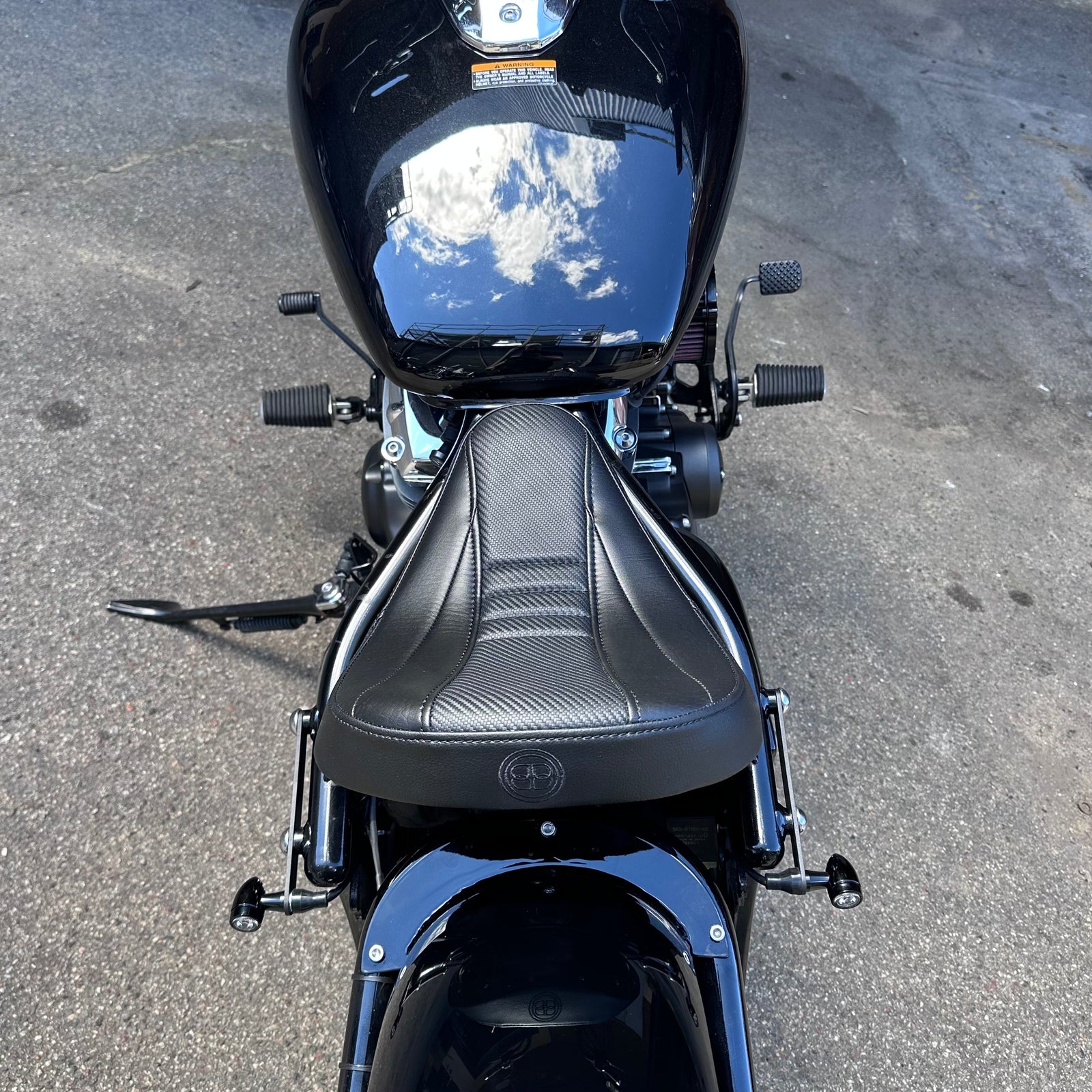 Yamaha V-Star XVS BILLION bobber seat 3.0