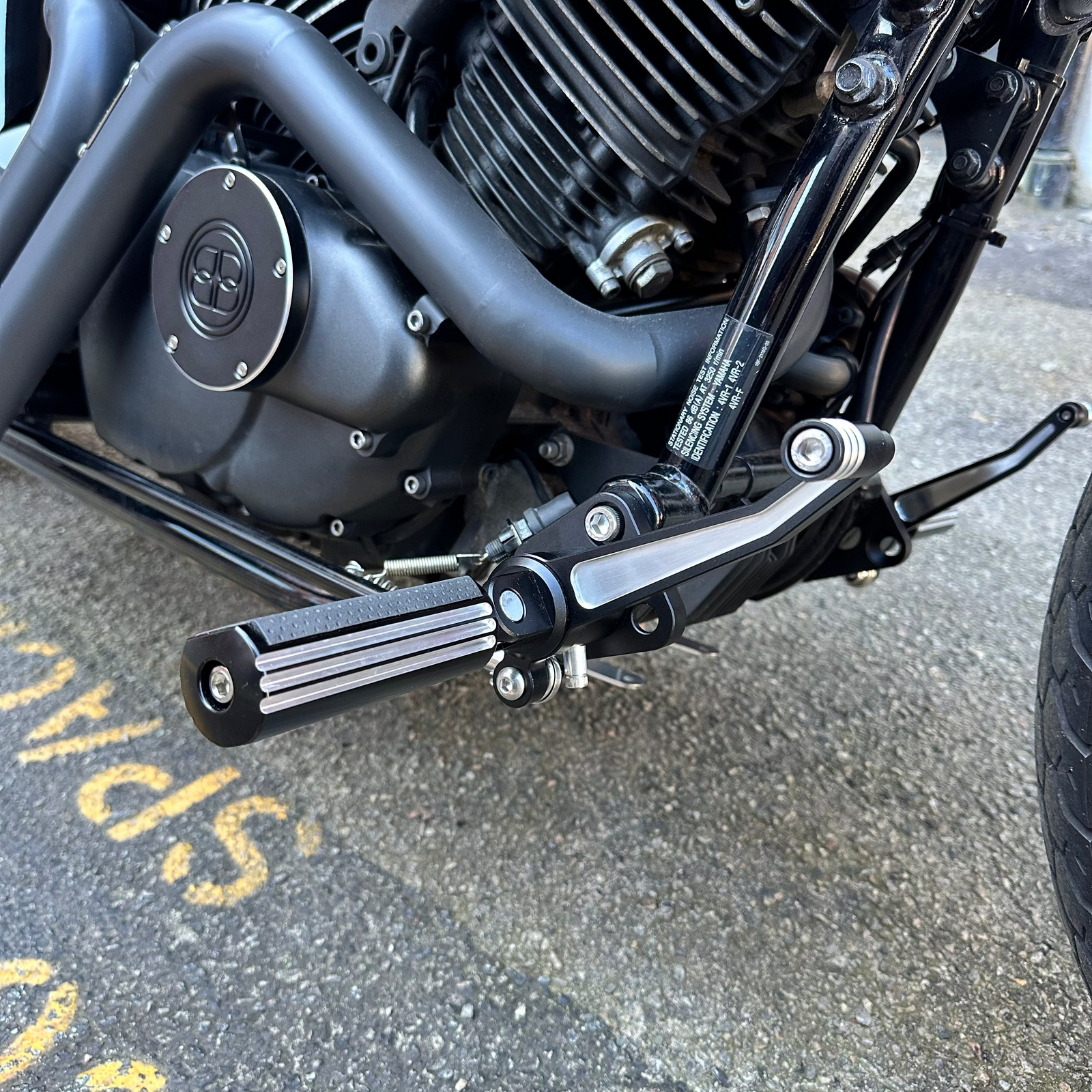 CNC forward control Yamaha XVS