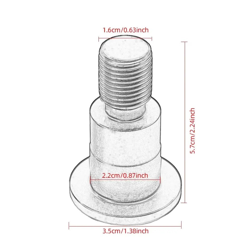 Bar end mirror adapter mount BMW / YAMAHA