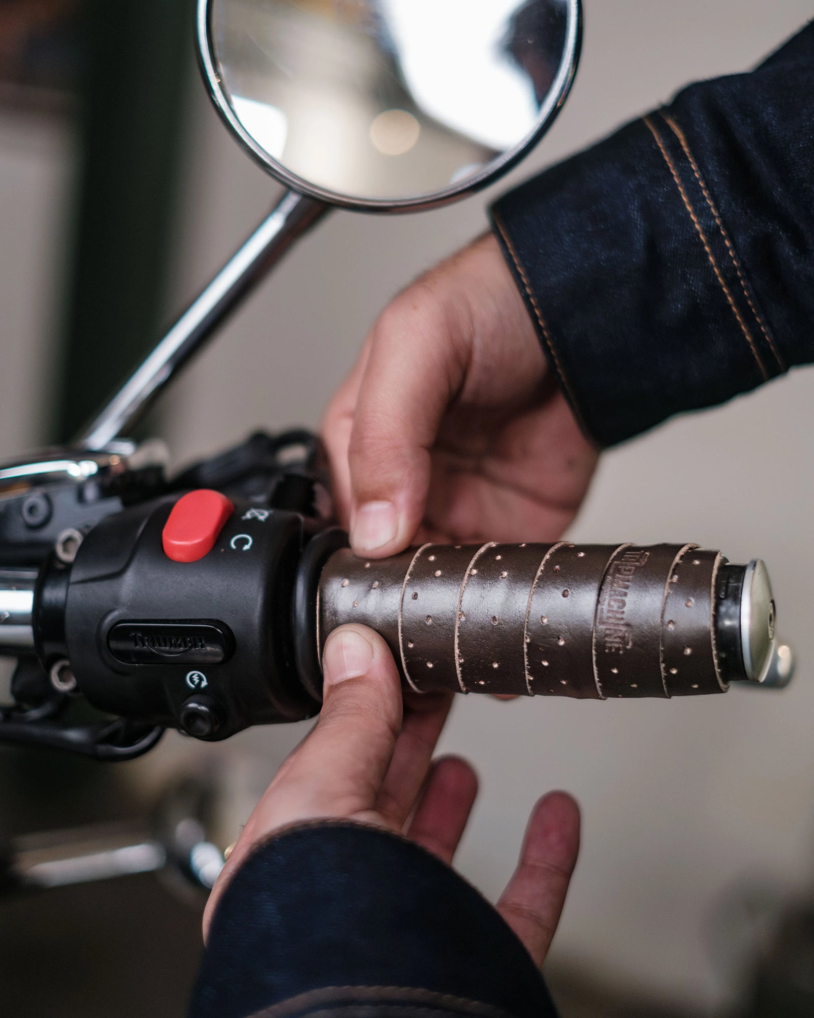 Grips Wrap - Caffeine Perforated