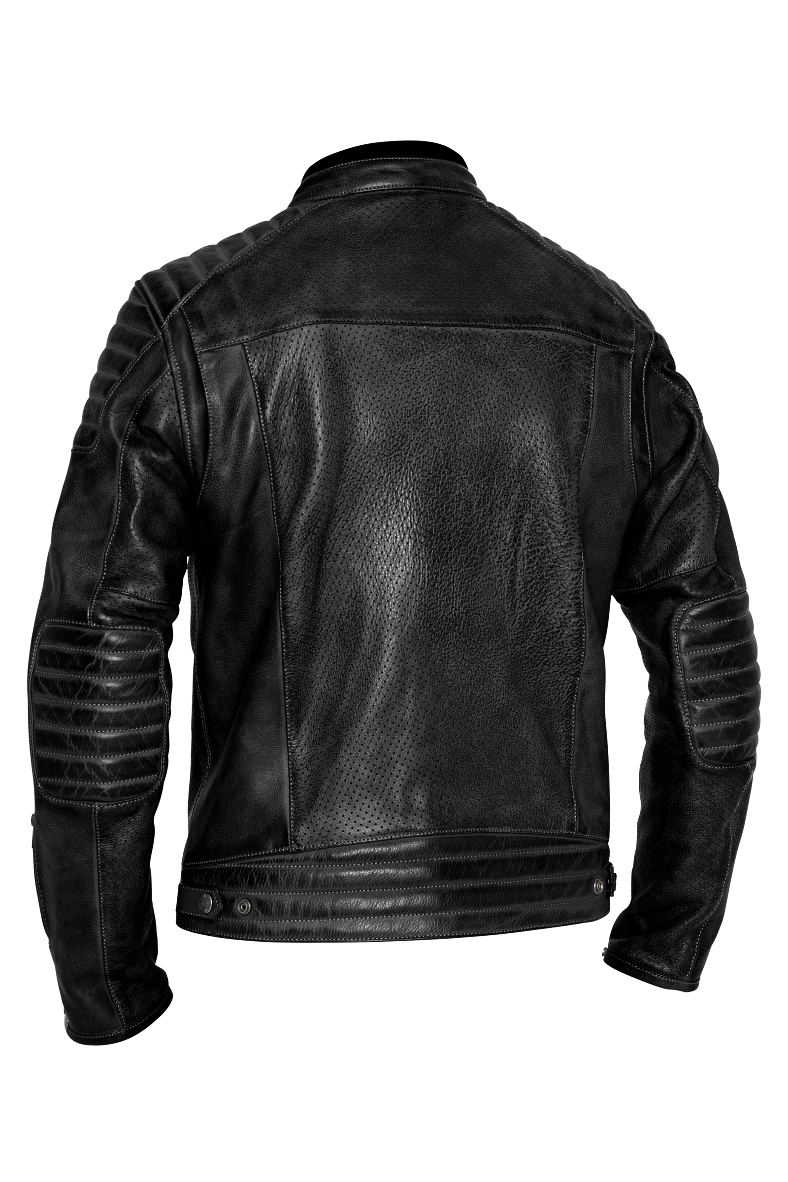 STORM LEATHER JACKET | BLACK