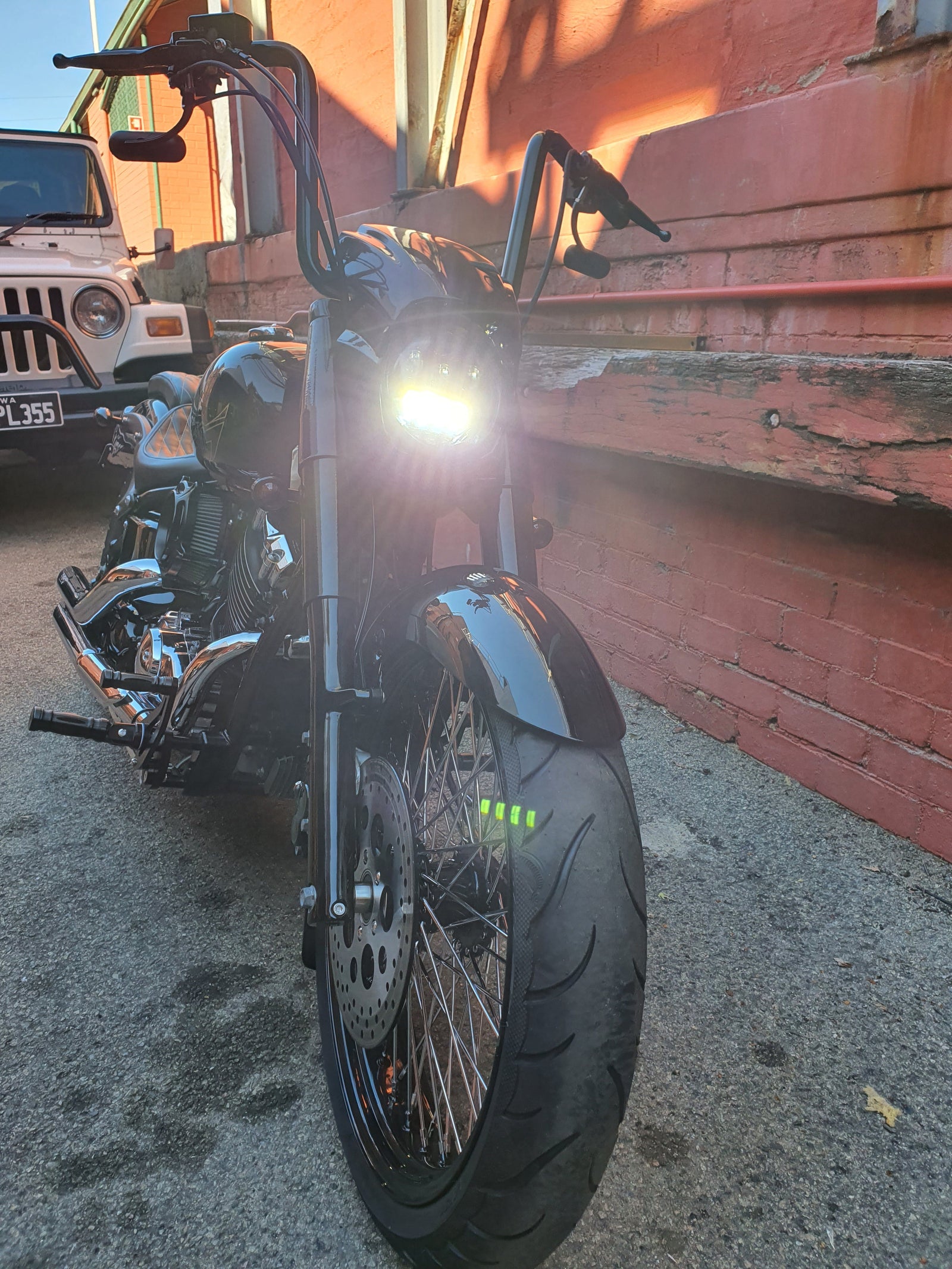 Xvs yamaha headlight