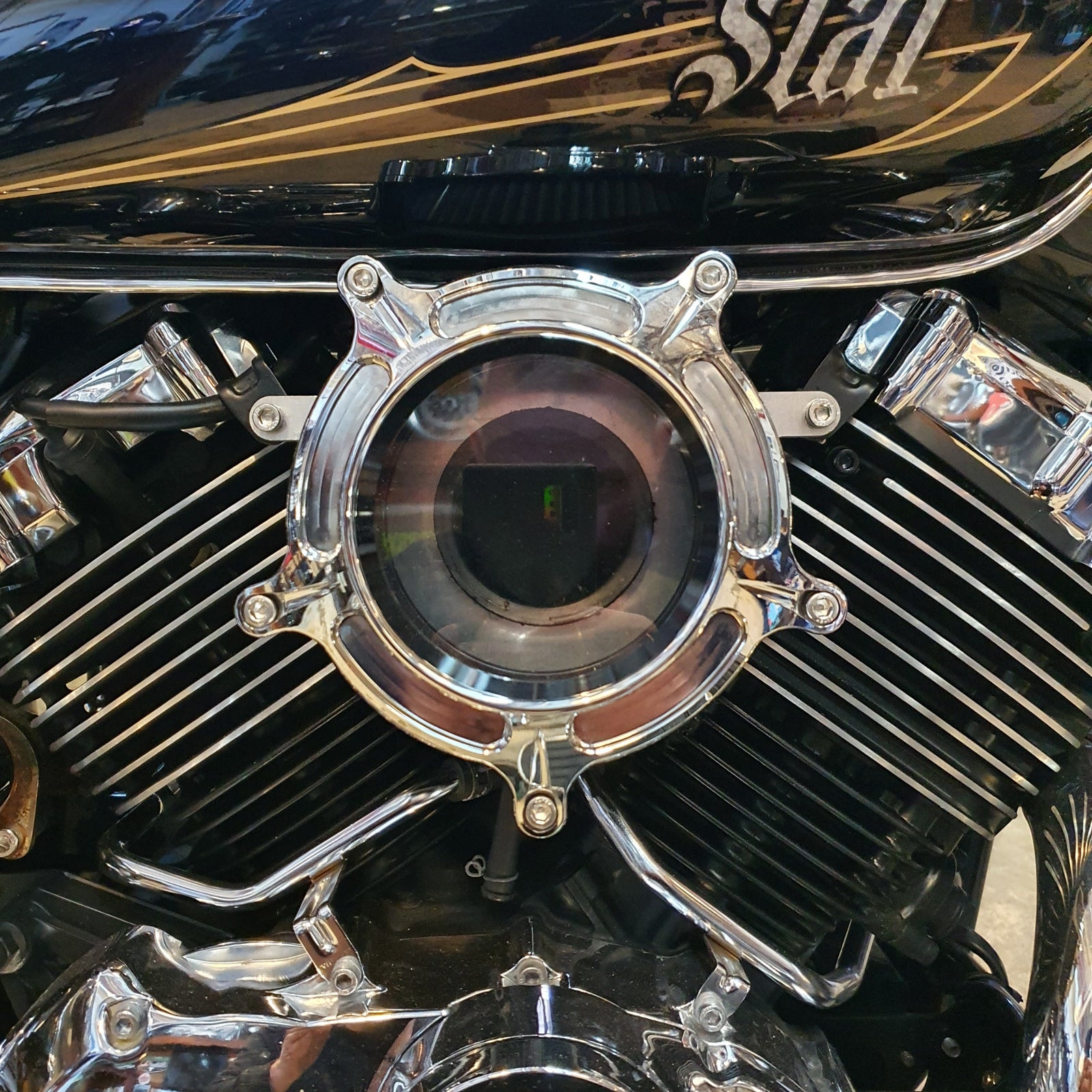XVS650 v-star rs air intake rogue motorcycles perth