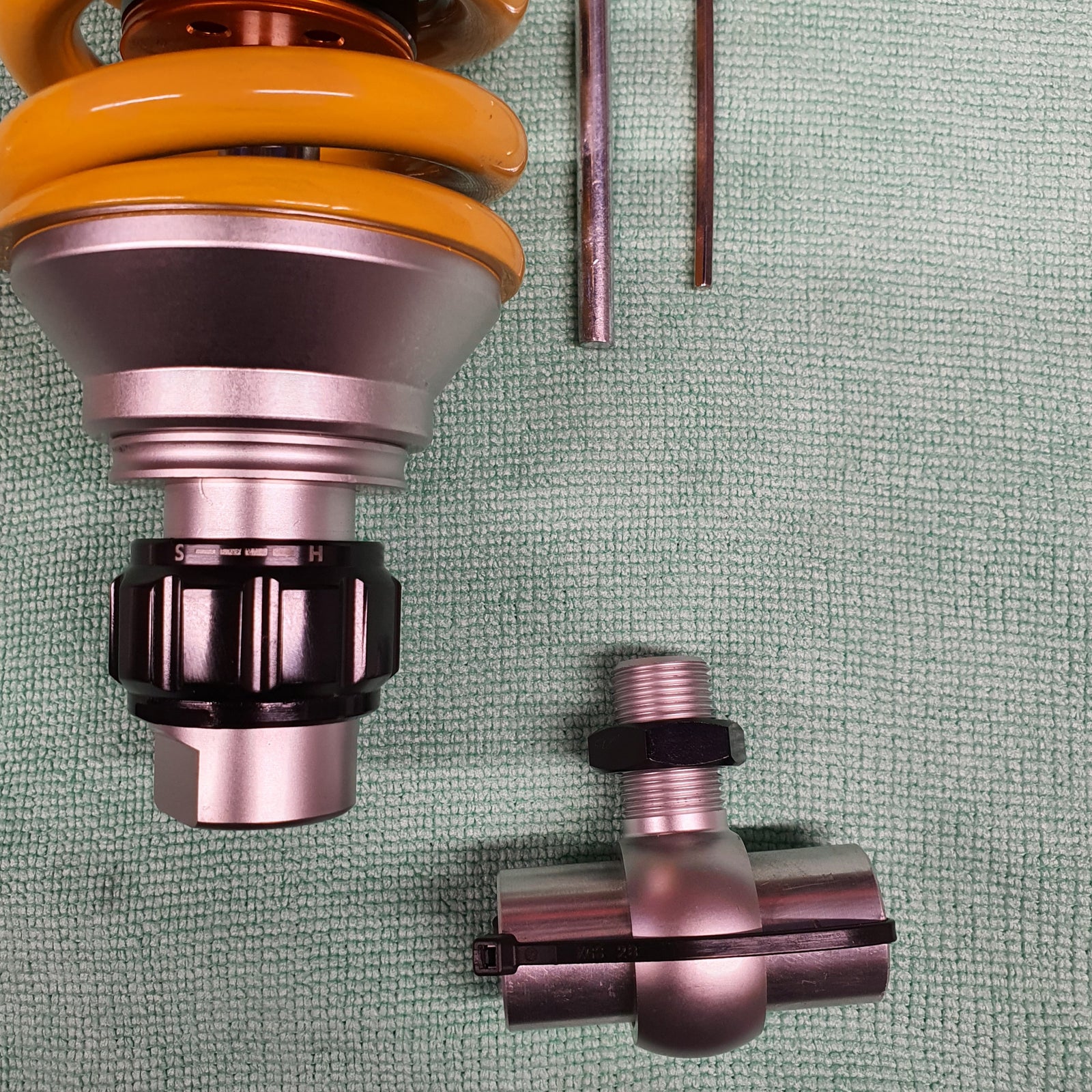 XVS650 v-star lowering shock rogue motorcycles perth