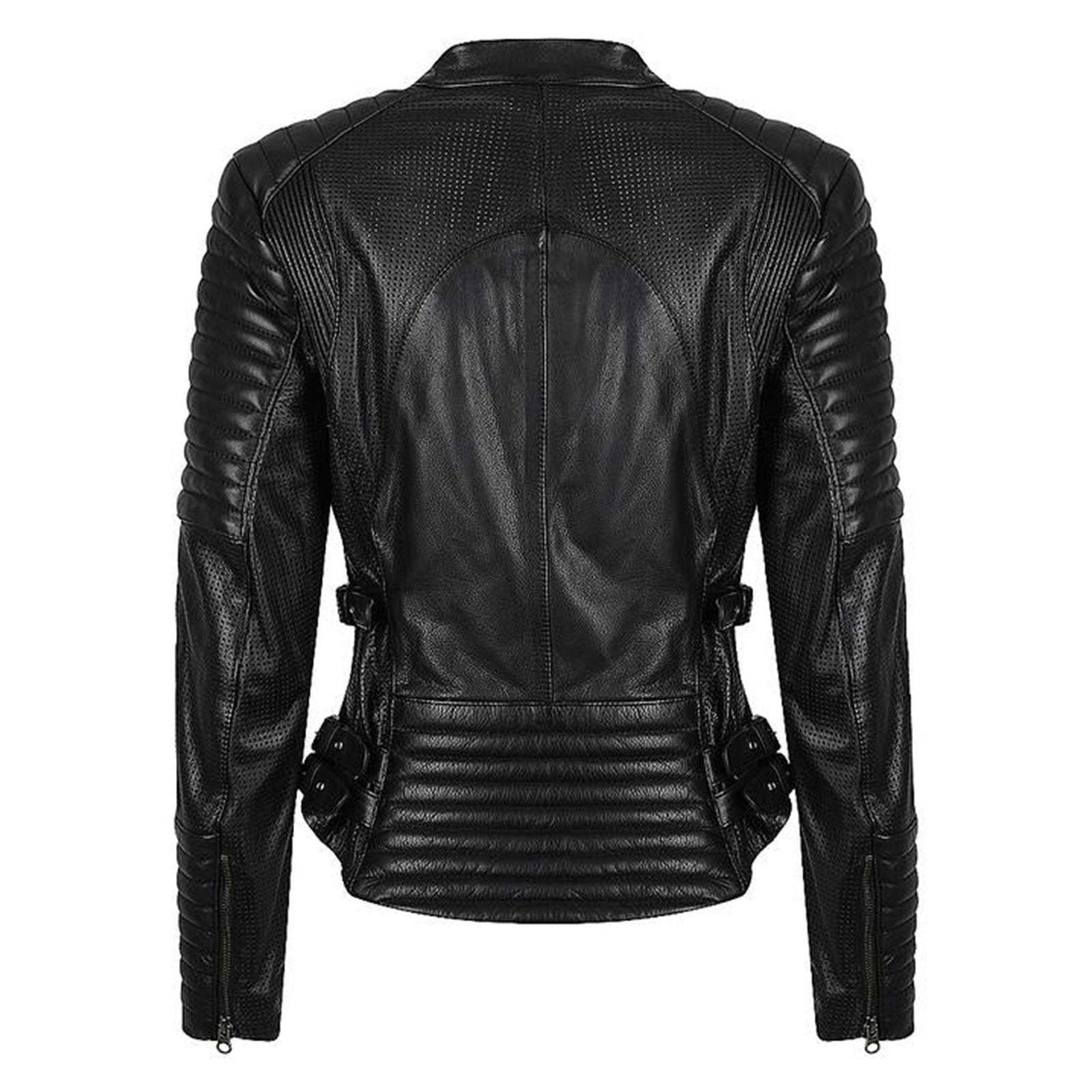 Wild & Free Black Motorcycle Jacket Women