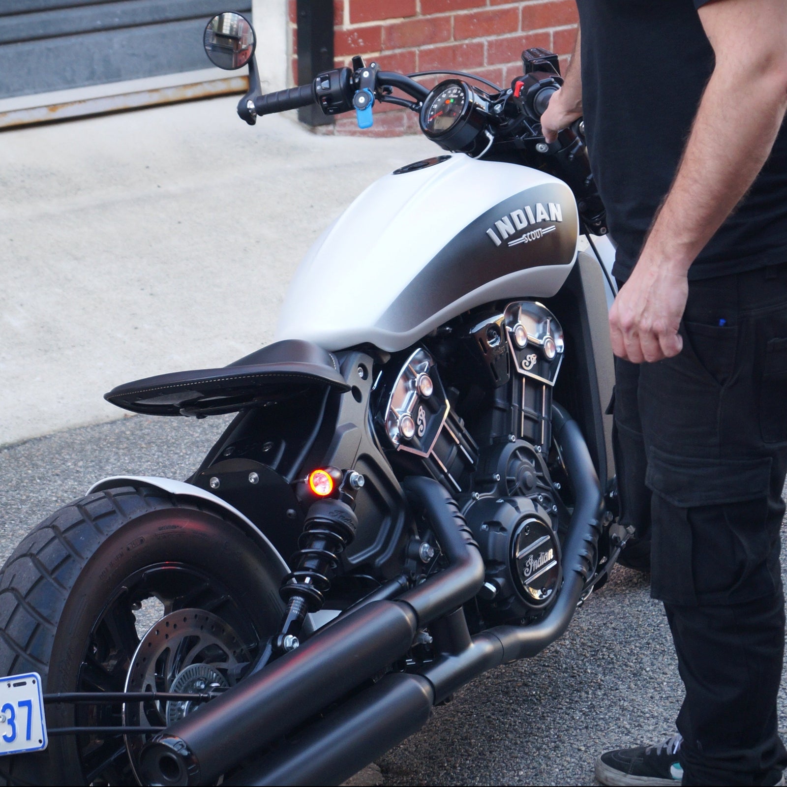 Kellerman Bullet 1000 LED Tail Light Indicator Custom Motorcycles Rogue Perth