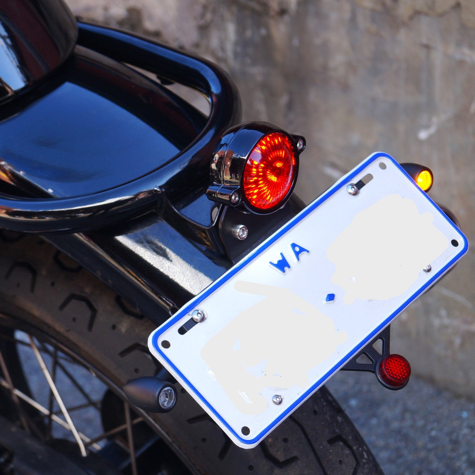 Royal Enfield 650 GT650 Continental Interceptor Tail Tidy Rogue Motorcycles Perth