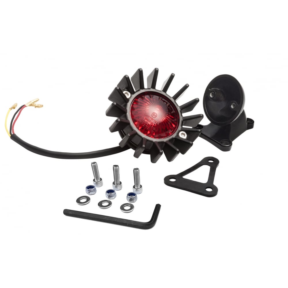 rogue motorcyles motone taillight big fin cafe racer chopper bobber custom bike build perth australia