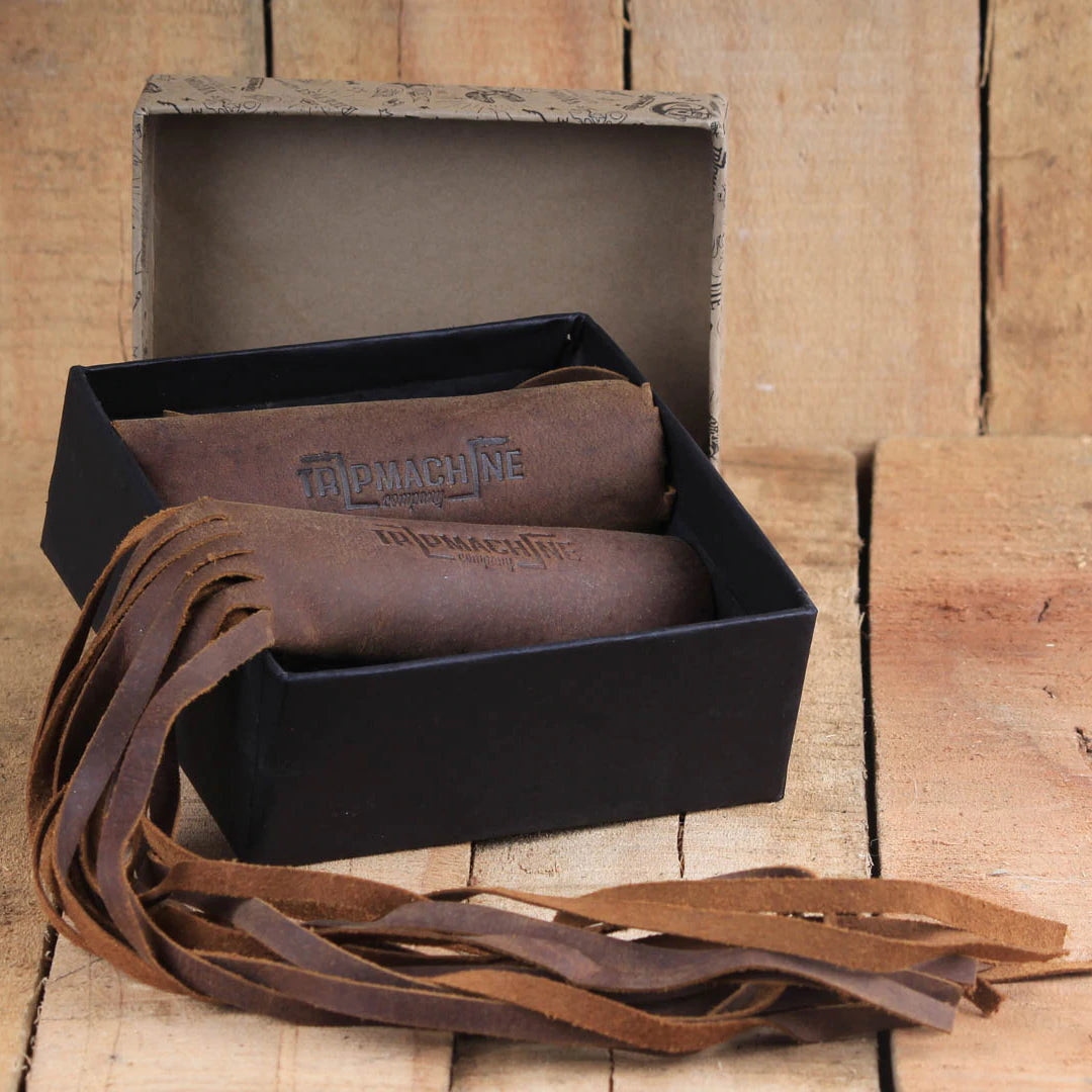 Trip Machine Handlebar Tassels leather rogue motorcycles perth