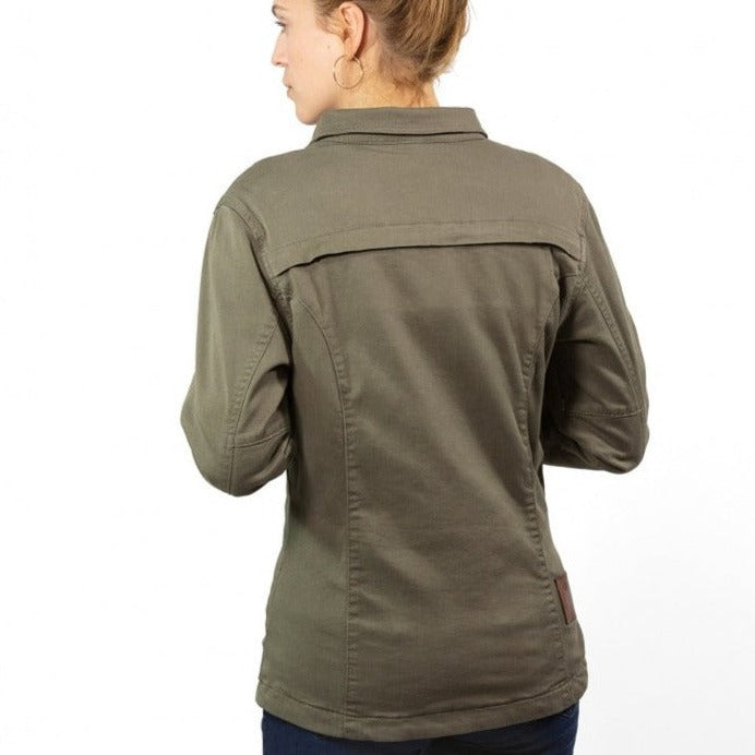 John Doe Motoshirt Olive Womens Rogue Motorcycles Perth