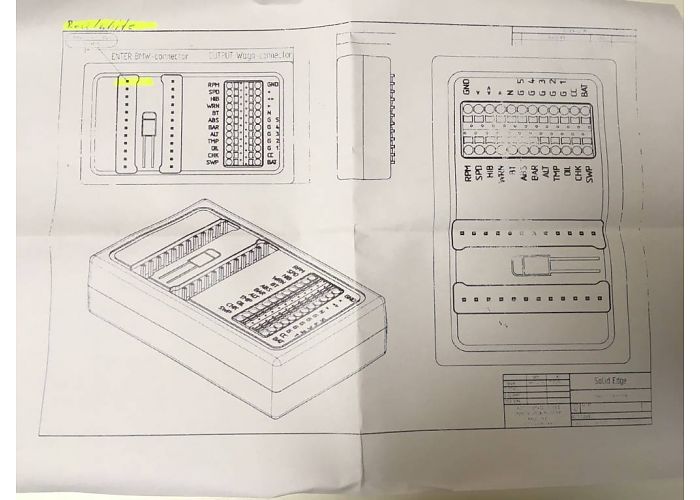 bmw speedometer adaptor maru-labs rogue motorcycles perth australia custom motorcycles