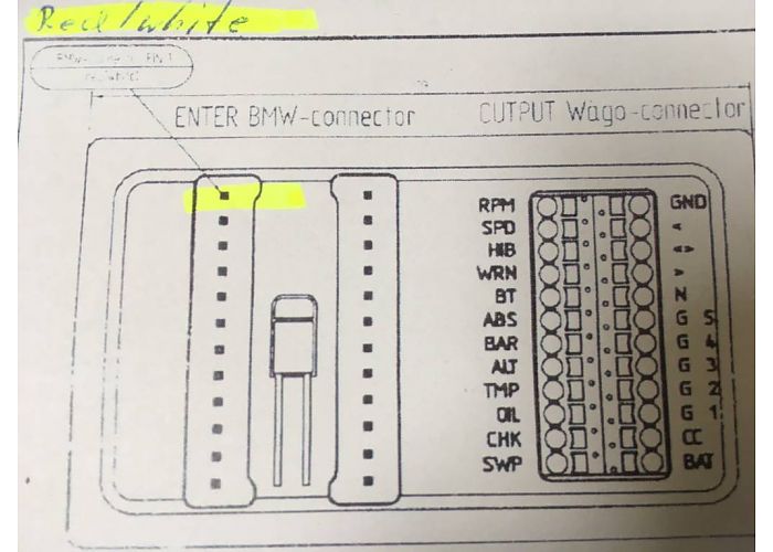 bmw speedometer adaptor maru-labs rogue motorcycles perth australia custom motorcycles