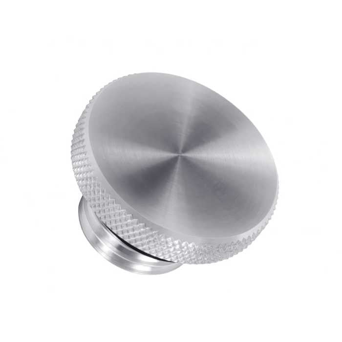 Spun satin Aluminium fuel cap for Triumph and Harley Davidson