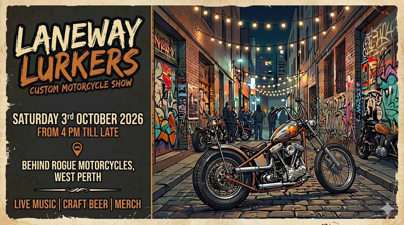 LANEWAY LURKERS - custom bike show