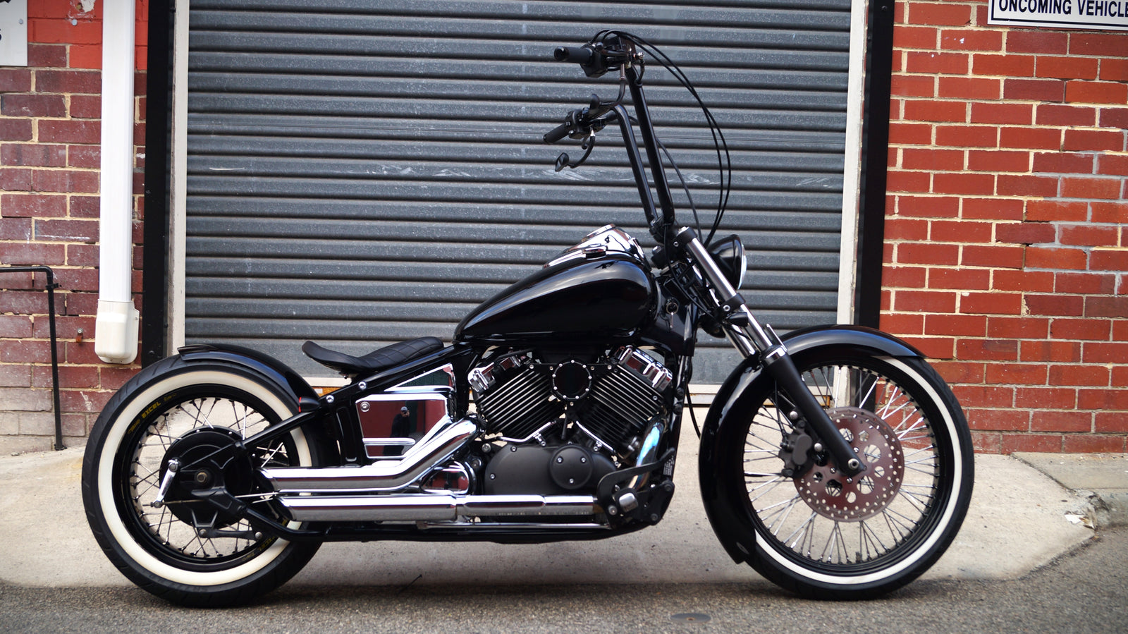 Yamaha XVS650 Bobber High Bars Rogue Motorcycles Perth