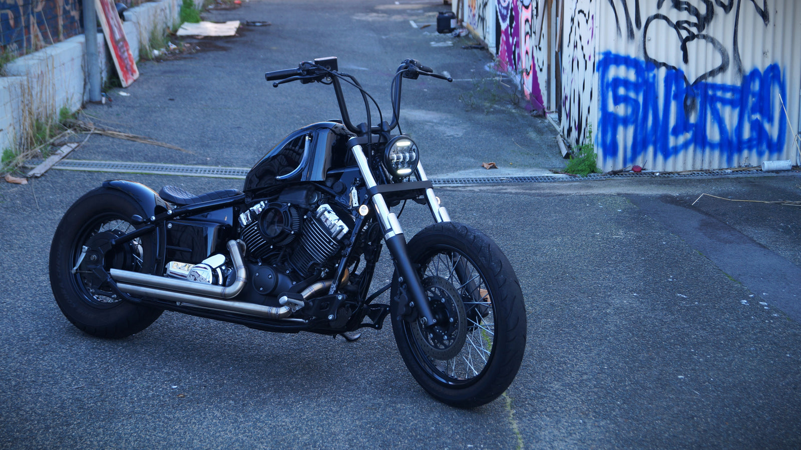 XVS650 bobber