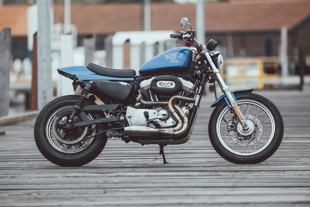 An American flat track inspired Harley-Davidson Sportster