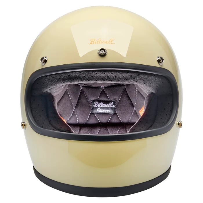 Gringo R22.06 ECE Helmet - Gloss Vintage White