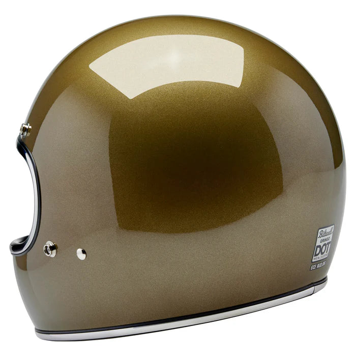 Gringo ECE R22.06 Helmet - Ugly Gold Mettalic
