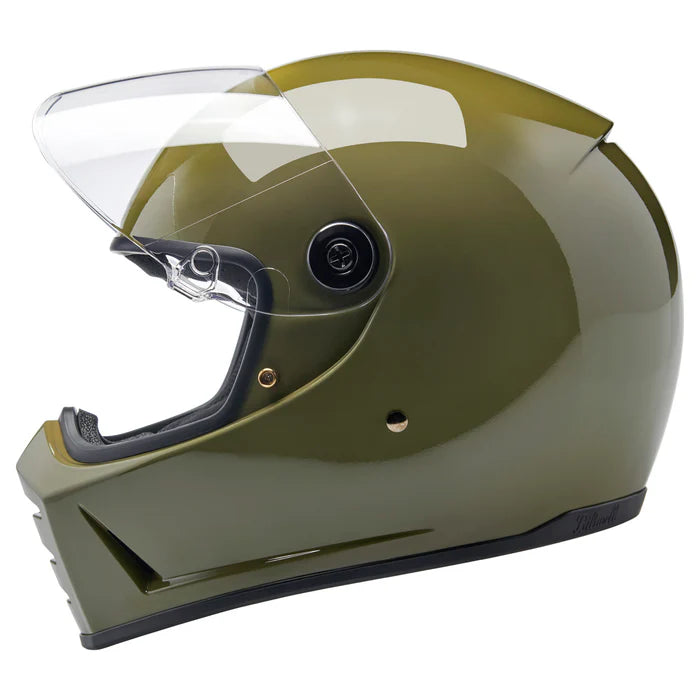Lane splitter ECE R22.06 Helmet - Gloss Olive Green