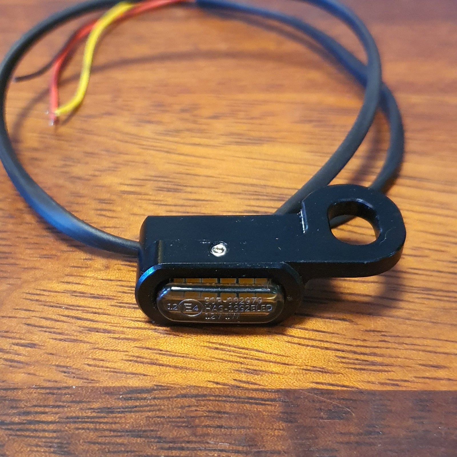 Handlebar indicators amber led black