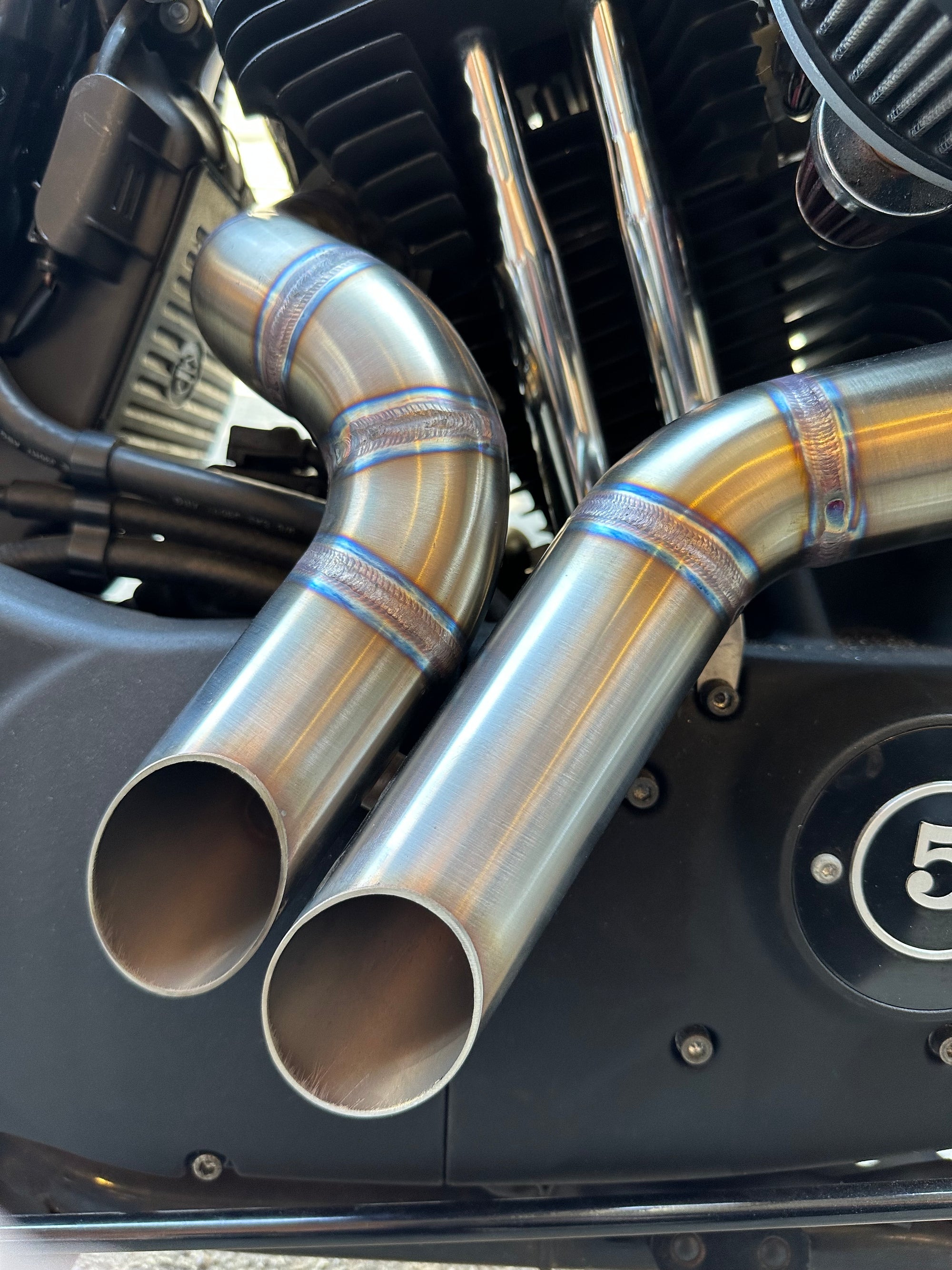 Harley Sportster 1200 Short Bob Exhaust