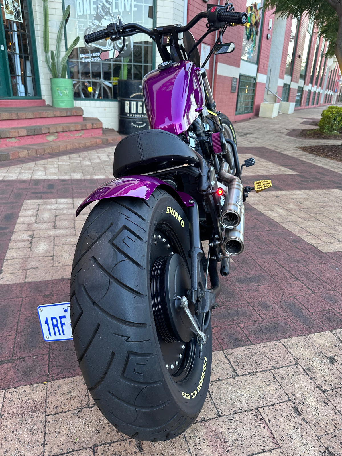 Yamaha XVS650 V-Star “Purple dream” for sale