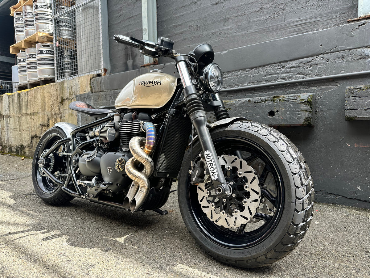 Triumph Bobber 1200 Wide wheels