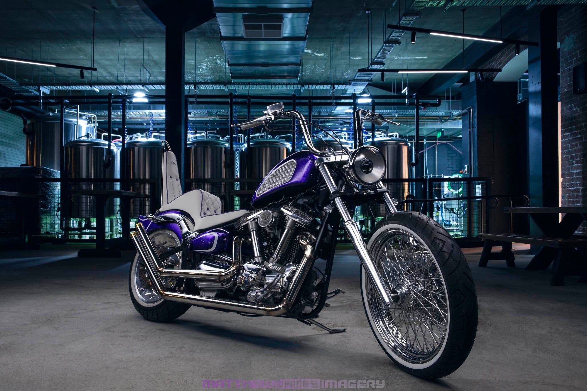 Yamaha XVS1600 Chopper Custom Rogue Motorcycles Perth