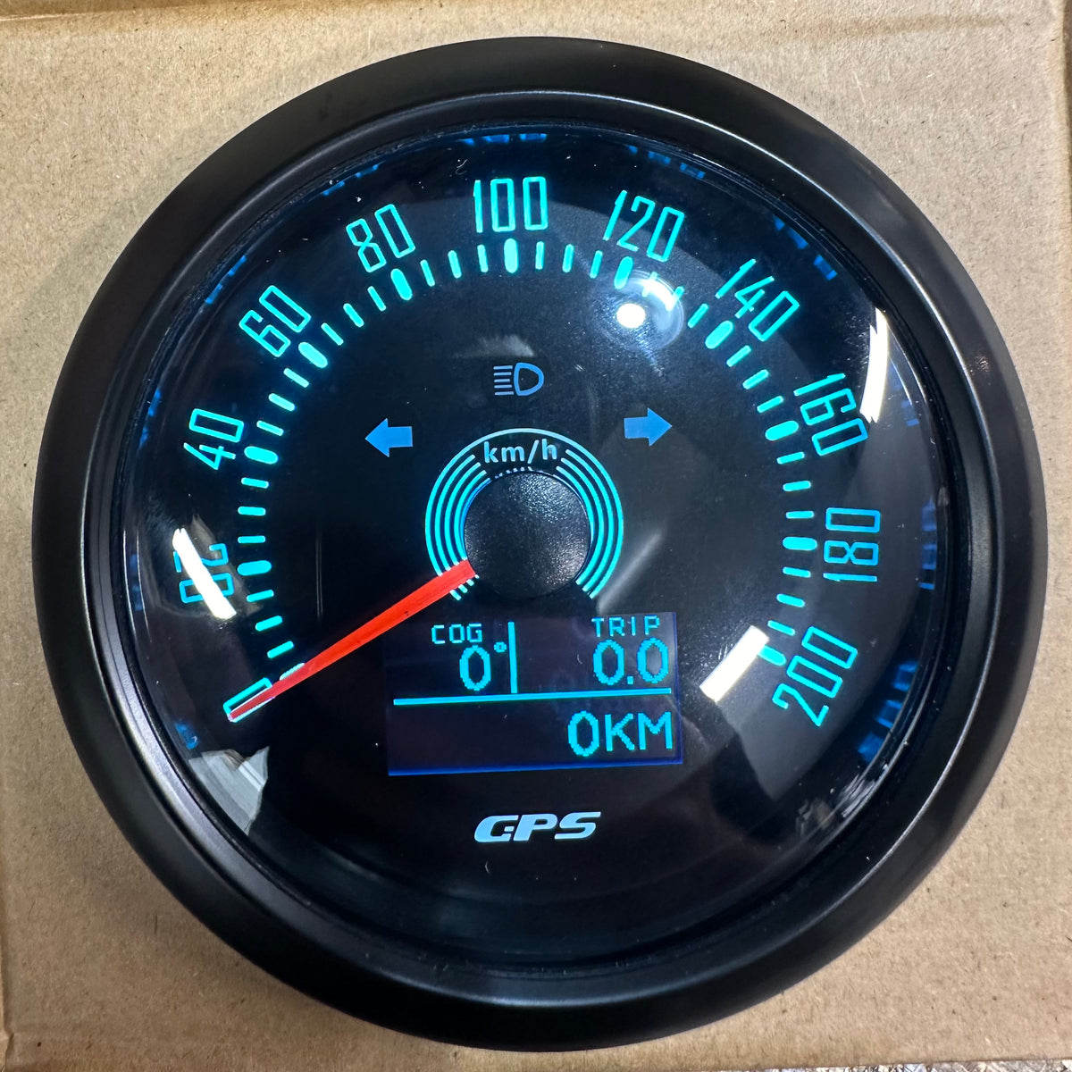 Yamaha XVS650 V-Star GPS speedo