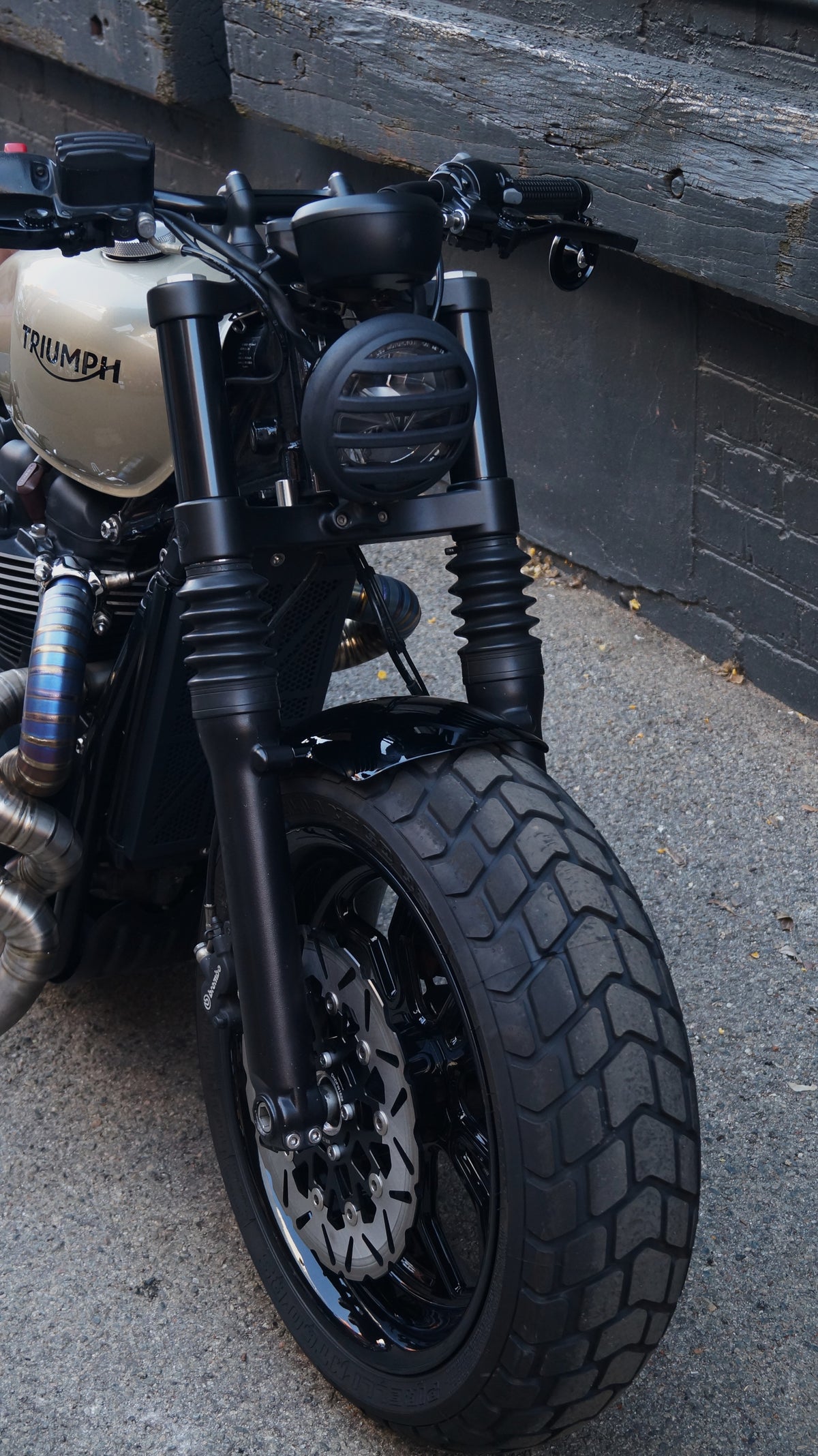 Triumph Bobber 1200 Wide Triple Clamps