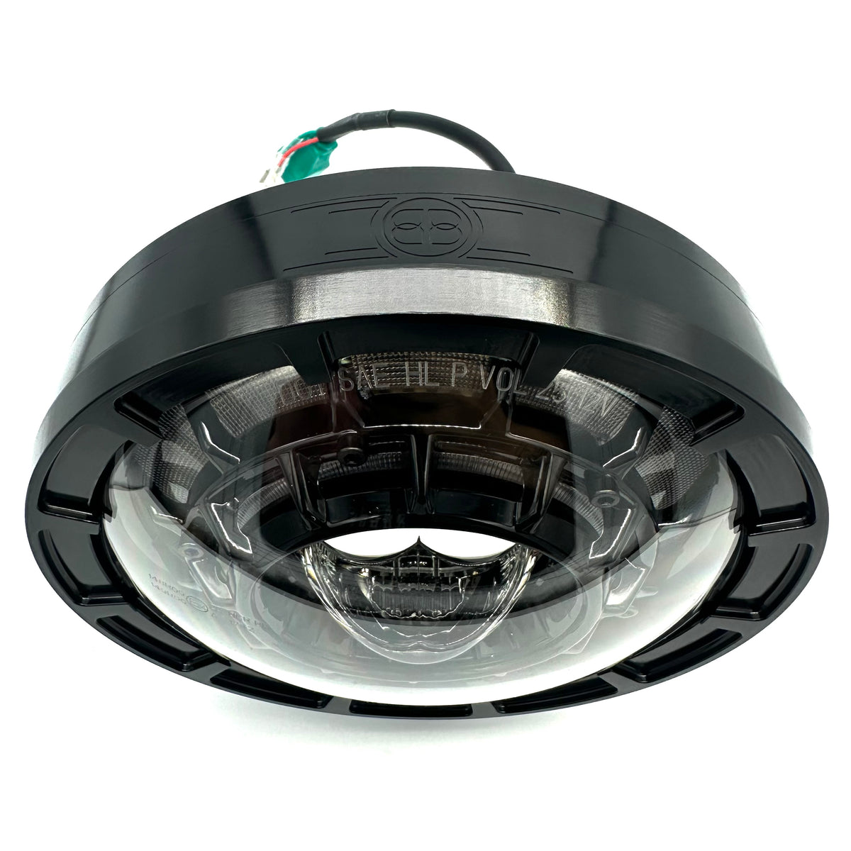 7” Fat Boy Rim-style billet Headlight