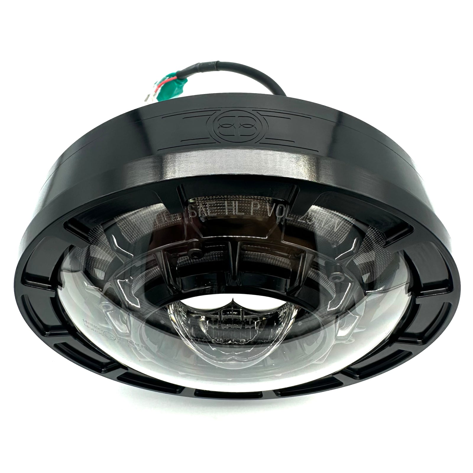 7” Fat Boy Rim-style billet Headlight