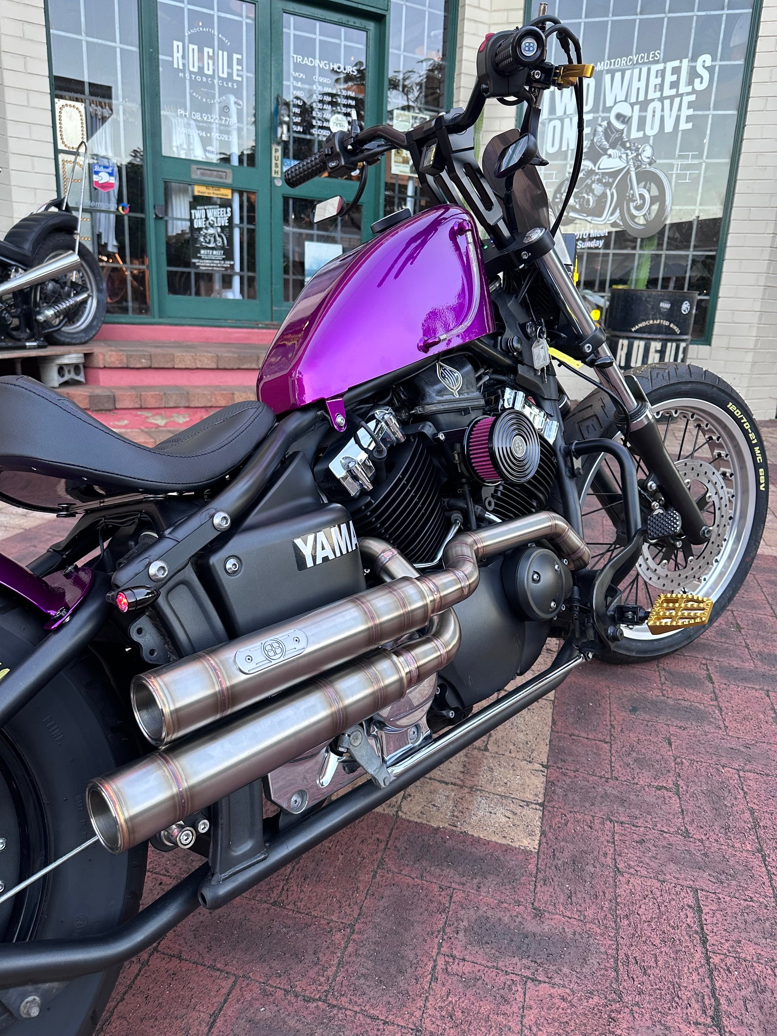 Yamaha XVS650 V-Star “Purple dream” for sale