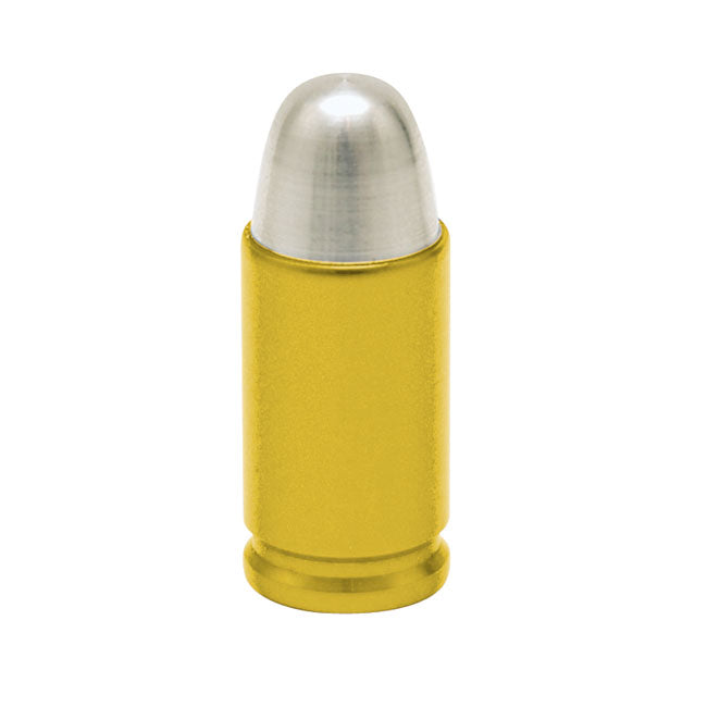 Bullet Gold Valve Stem Caps