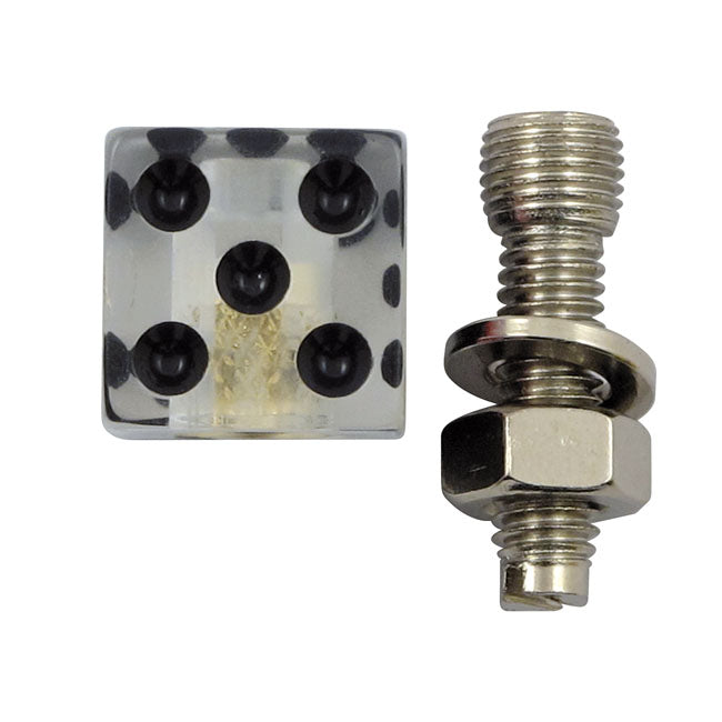 DICE CLEAR LICENSE PLATE MOUNTS