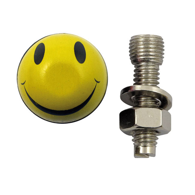 SMILEY YELLOW LICENSE PLATE MOUNTS