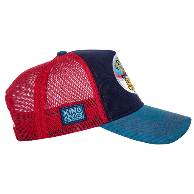 TITTIES & BEER TRUCKER CAP | NAVY RED