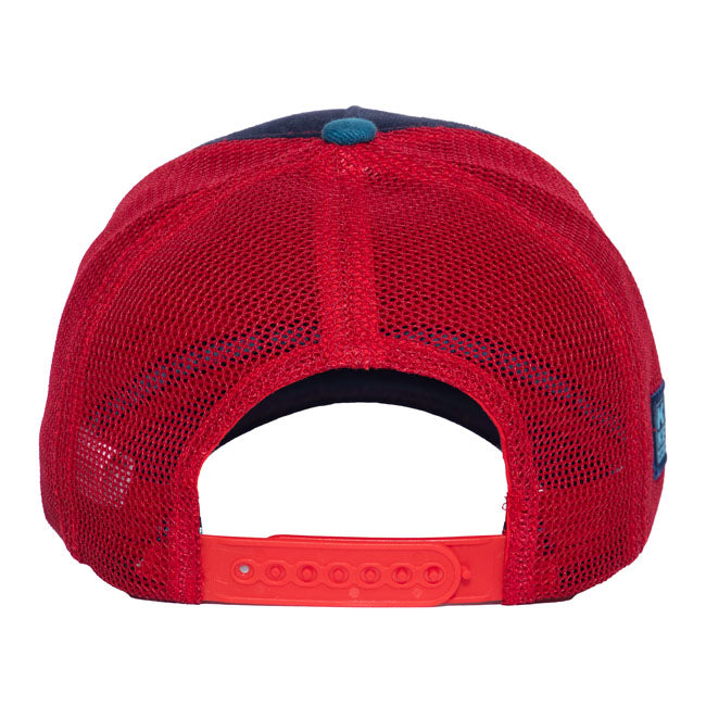 TITTIES & BEER TRUCKER CAP | NAVY RED