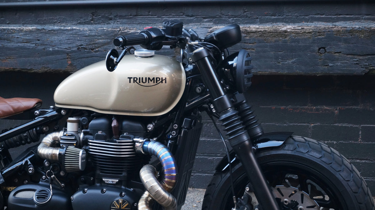 Triumph Bobber 1200 Wide Triple Clamps